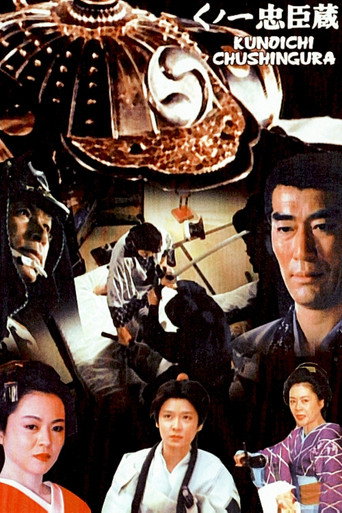 Cartel de くノ一忠臣蔵