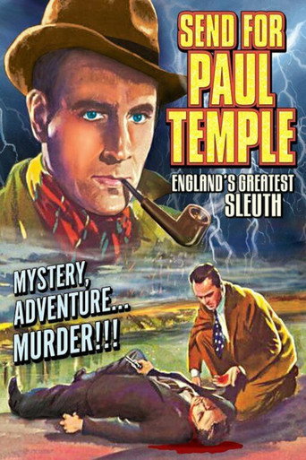 Cartel de Send for Paul Temple