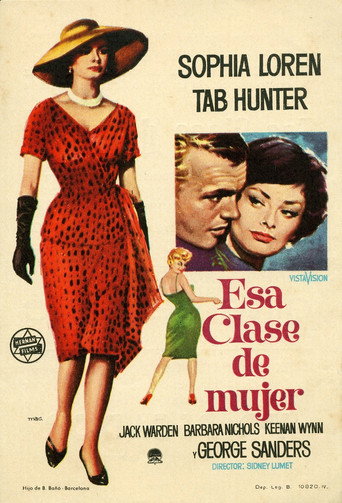 Cartel de Esa clase de mujer