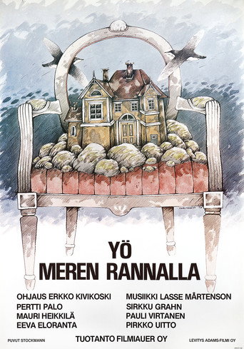 Cartel de Yö meren rannalla
