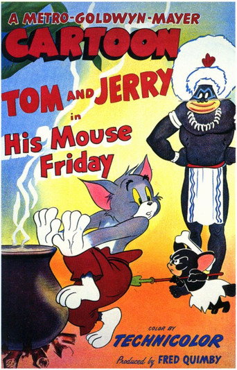 Cartel de His Mouse Friday