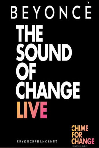 Cartel de Beyonce: The Sound of Change Live