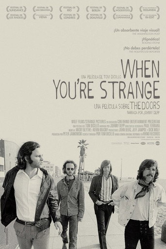 Cartel de When You´re Strange - Una película sobre The Doors