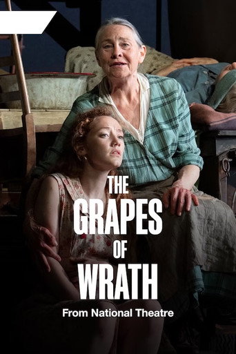 Cartel de National Theatre Live: The Grapes of Wrath