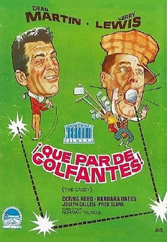 Cartel de ¡Qué par de golfantes!