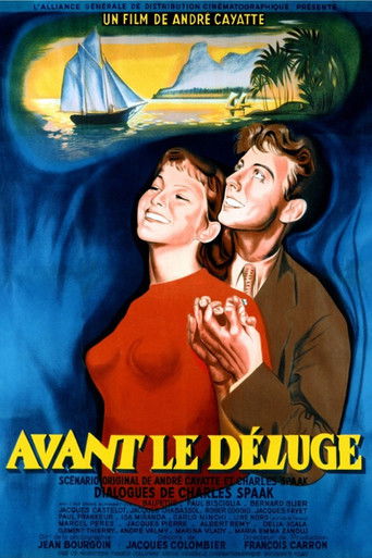 Cartel de Avant le déluge