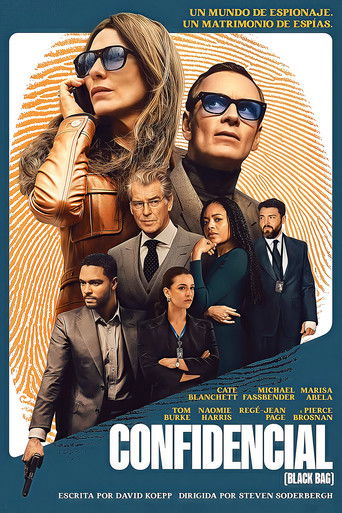 Cartel de Confidencial (Black Bag)