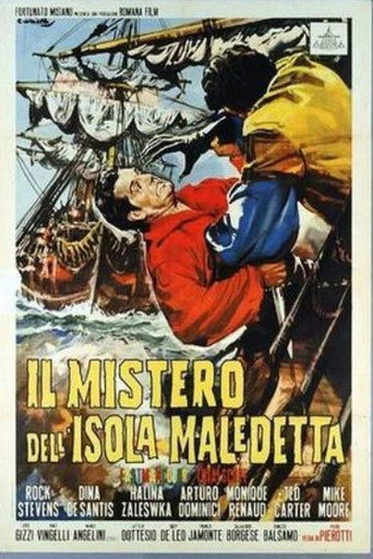 Cartel de Il mistero dell'isola maledetta