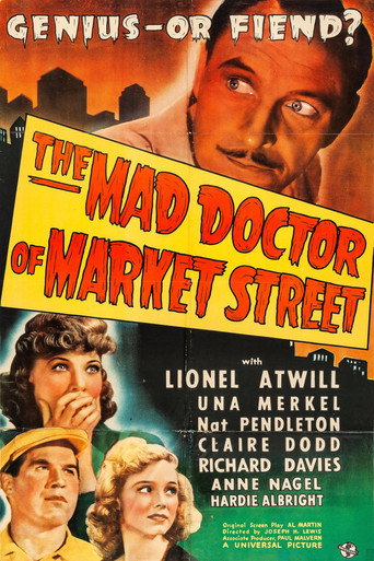 Cartel de The Mad Doctor of Market Street
