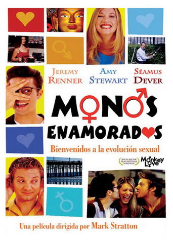 Cartel de Monos enamorados
