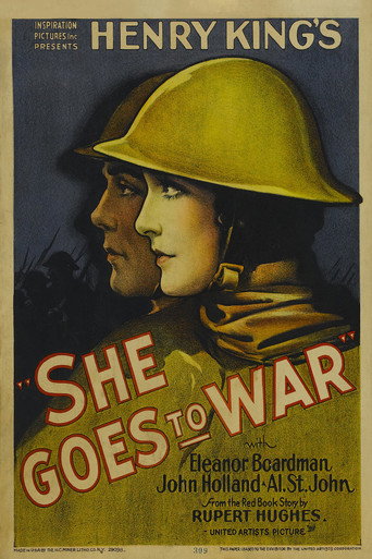 Cartel de Ella se va a la guerra