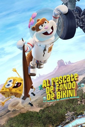 Cartel de Al rescate de Fondo de Bikini: La película de Arenita Mejillas