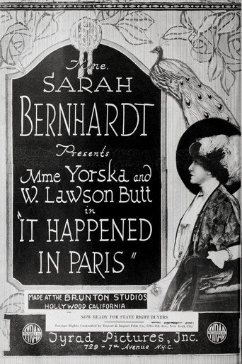 Cartel de It Happened in Paris