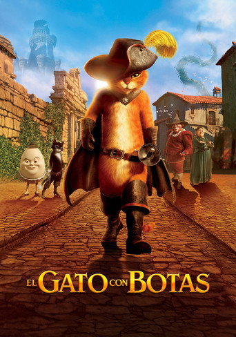 Cartel de El gato con botas