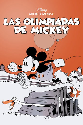 Cartel de Las olimpiadas de Mickey