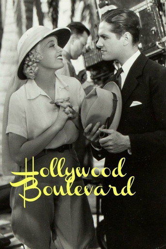 Cartel de Hollywood Boulevard