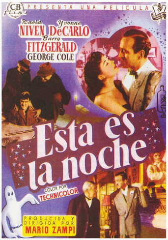 Cartel de Esta es la noche