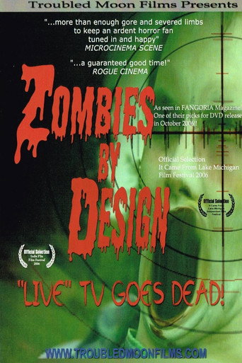 Cartel de Zombies By Design