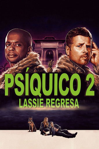 Cartel de Psych 2: Lassie Regresa
