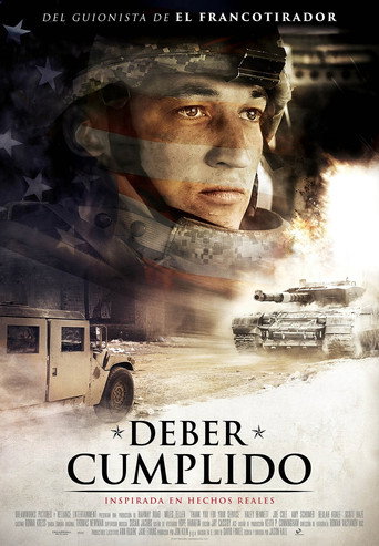 Cartel de Deber cumplido