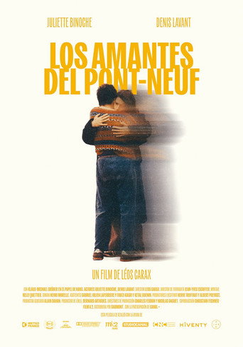 Cartel de Los amantes del Pont-Neuf