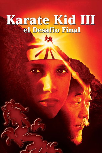Cartel de Karate Kid III. El desafío final