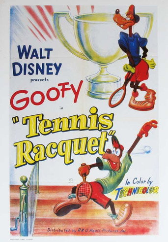 Cartel de Tennis Racquet