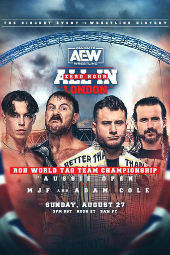 Cartel de AEW All In 2023: London - Zero Hour