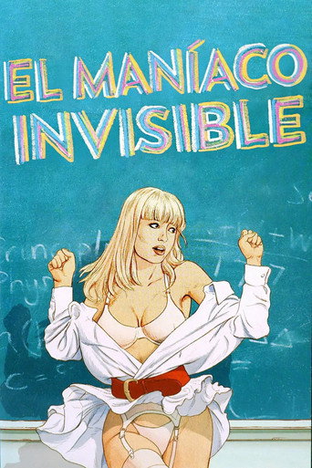 Cartel de El maníaco invisible