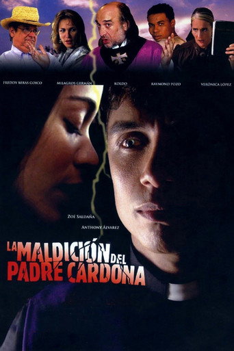 Cartel de La maldición del Padre Cardona