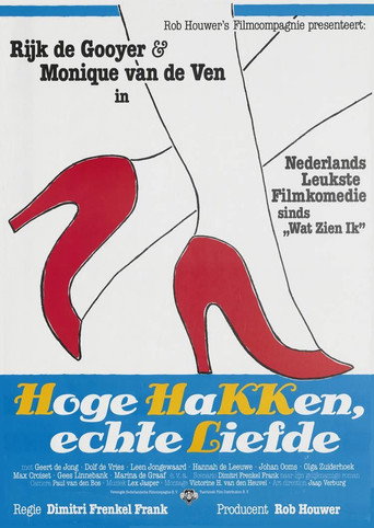 Cartel de Hoge hakken, echte liefde