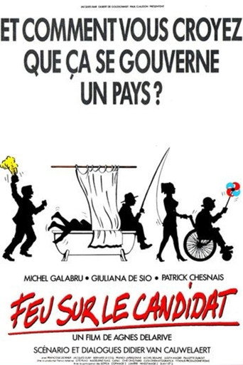 Cartel de Feu sur le candidat