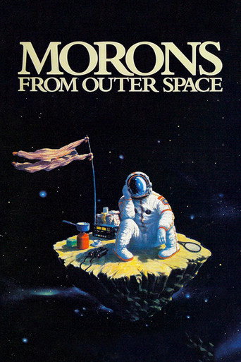 Cartel de Los locos del planeta Blob