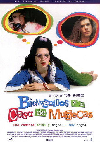 Cartel de Bienvenidos a la casa de muñecas