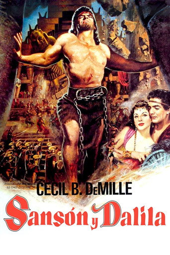 Cartel de Sansón y Dalila