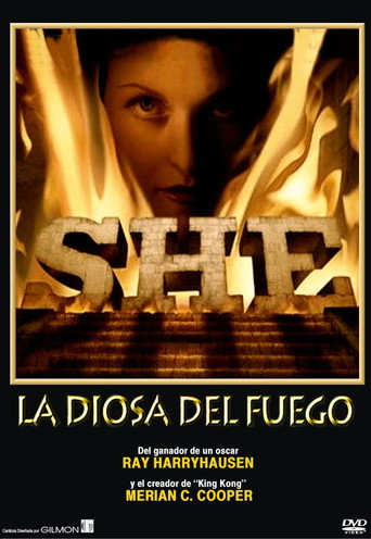 Cartel de She, la diosa del fuego