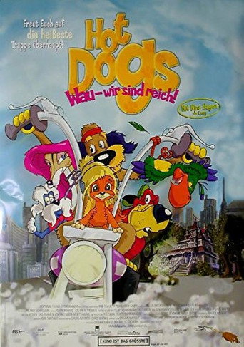 Cartel de Hot Dogs - Wau, wir sind reich