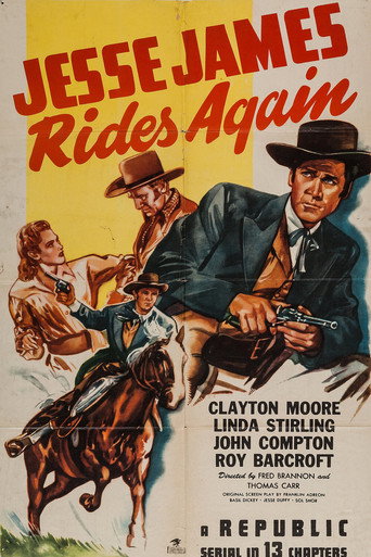 Cartel de Jesse James Rides Again