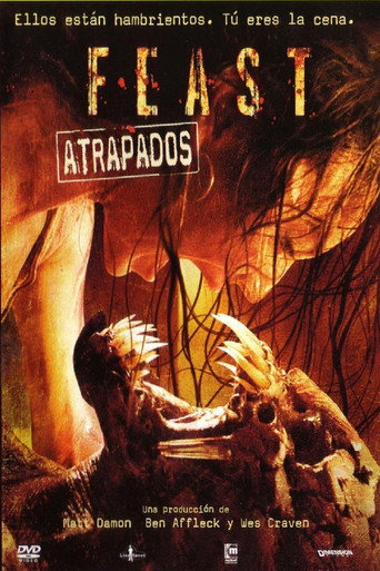 Cartel de Feast: Atrapados