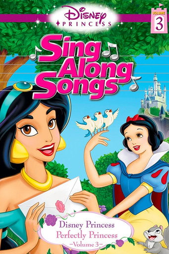 Cartel de Disney Princess Sing Along Songs, Vol. 3 - Perfectly Princess