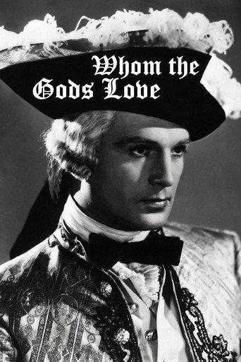 Cartel de Whom the Gods Love: The Original Story of Mozart and His Wife