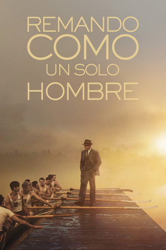 Cartel de Remando como un solo hombre