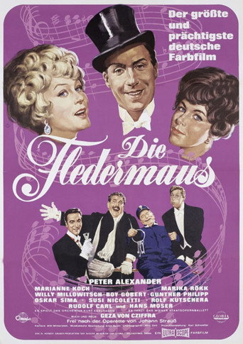 Cartel de Die Fledermaus