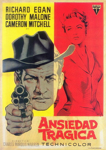 Cartel de Ansiedad trágica
