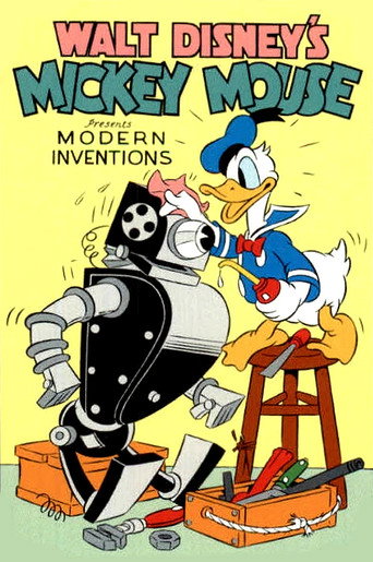 Cartel de El Pato Donald: Inventos modernos