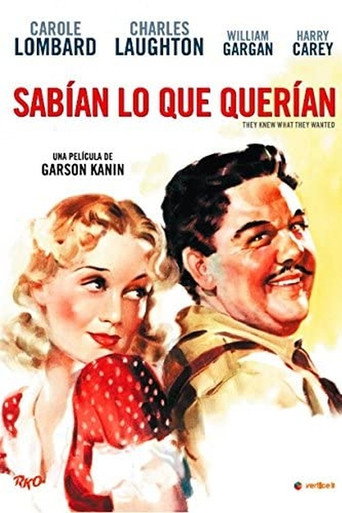 Cartel de Sabían lo que querían