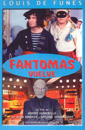 Cartel de Fantomas vuelve