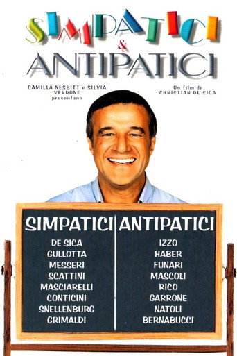 Cartel de Simpatici & antipatici