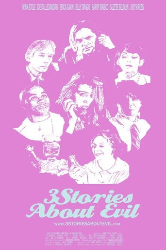 Cartel de 3 Stories About Evil