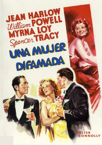 Cartel de Una mujer difamada